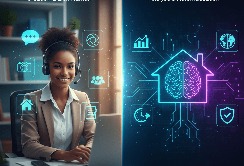 Immobilier: Community Manager vs IA Community Manager.