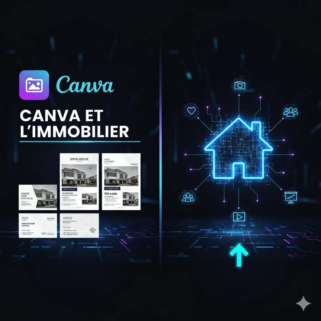 Canva et l'immobilier